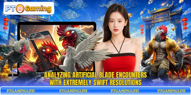 Analyzing artificial blade encounters with extremely swift resolutions Analyzing artificial blade encounters with extremely swift resolutions