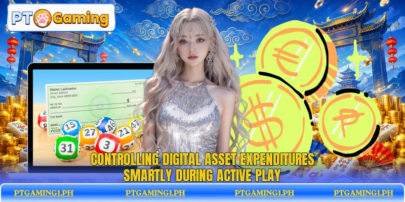 Controlling digital asset expenditures smartly during active play Controlling digital asset expenditures smartly during active play