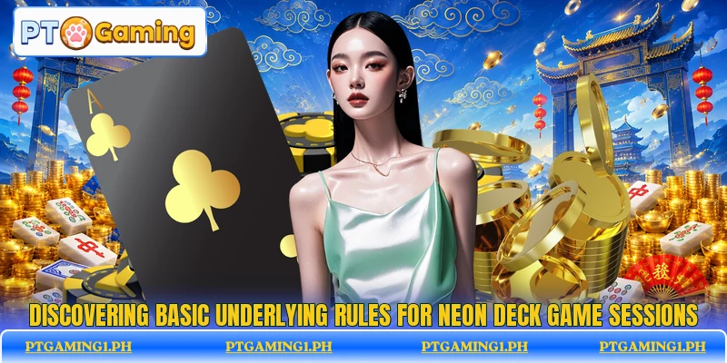 Discovering basic underlying rules for Neon Deck Game sessions Discovering basic underlying rules for Neon Deck Game sessions