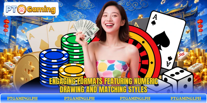 Engaging formats featuring numeric drawing and matching styles Engaging formats featuring numeric drawing and matching styles