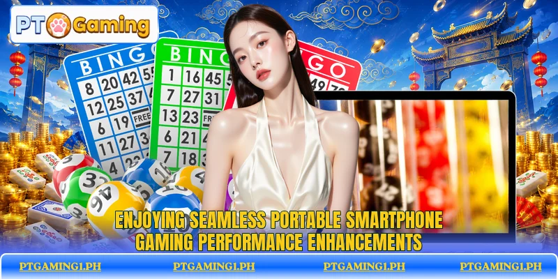 Enjoying seamless portable smartphone gaming performance enhancements