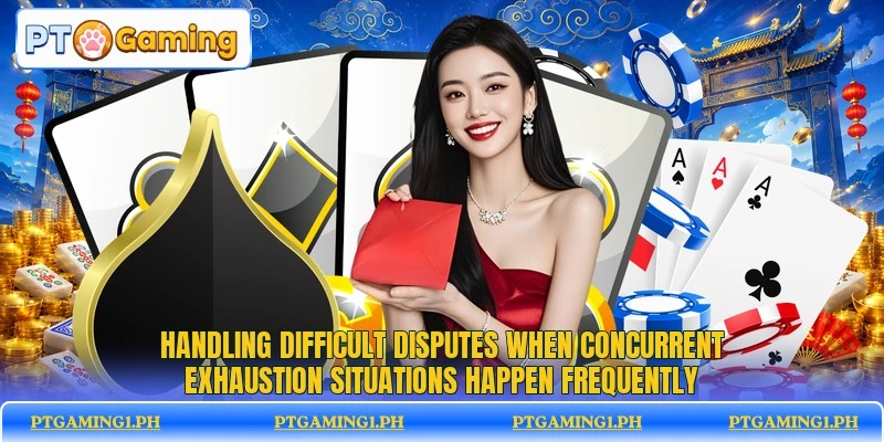 Handling difficult disputes when concurrent exhaustion situations happen frequently Handling difficult disputes when concurrent exhaustion situations happen frequently