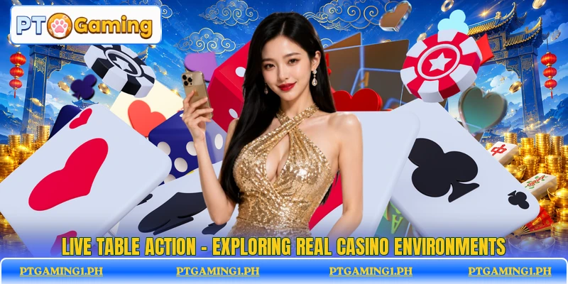 Live Table Action - Exploring Real Casino Environments
