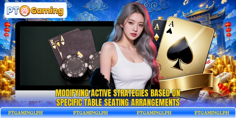 Modifying active strategies based on specific table seating arrangements Modifying active strategies based on specific table seating arrangements