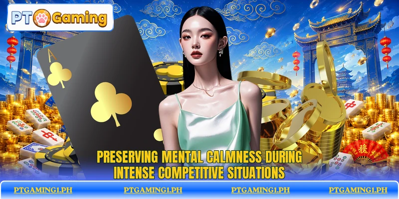 Preserving mental calmness during intense competitive situations