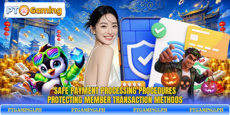 Safe payment processing procedures protecting member transaction methods Safe payment processing procedures protecting member transaction methods