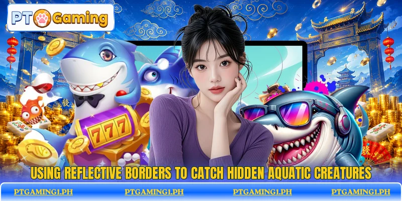 Using reflective borders to catch hidden aquatic creatures Using reflective borders to catch hidden aquatic creatures